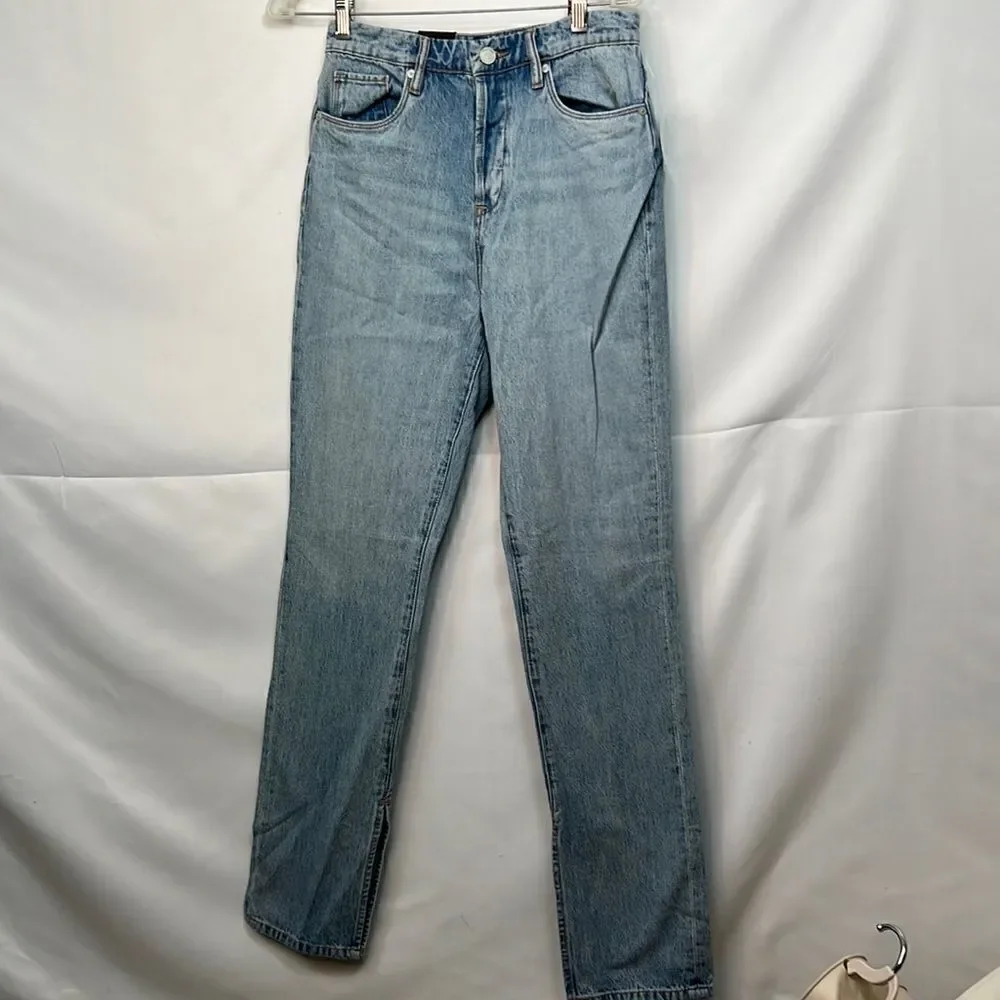 Blank NYC the Cooper long Slim Straight leg button fly jeans size 25 NWT